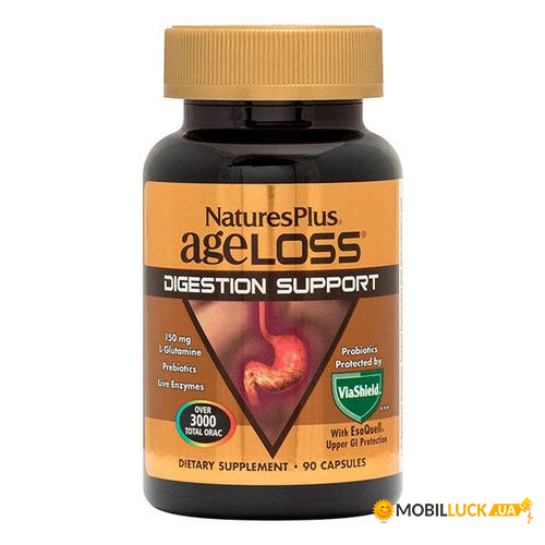 Natures Plus AgeLoss Digestive Support 90 