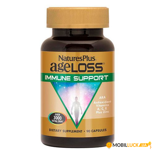  Natures Plus AgeLoss Immune Support 90  