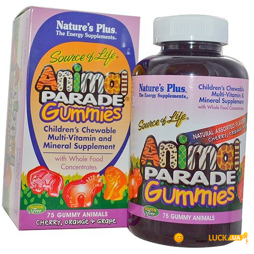  Nature's Plus Animal Parade Gummies 75  (36375033)