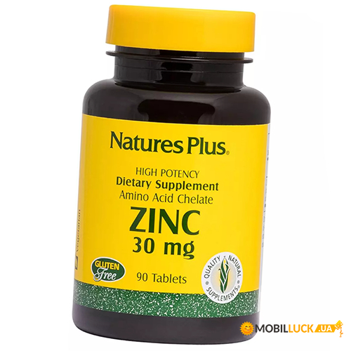  , Zinc 30, Natures Plus  90 (36375150)