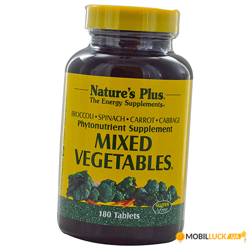  Nature's Plus Mixed Vegetables 180  (71375024)