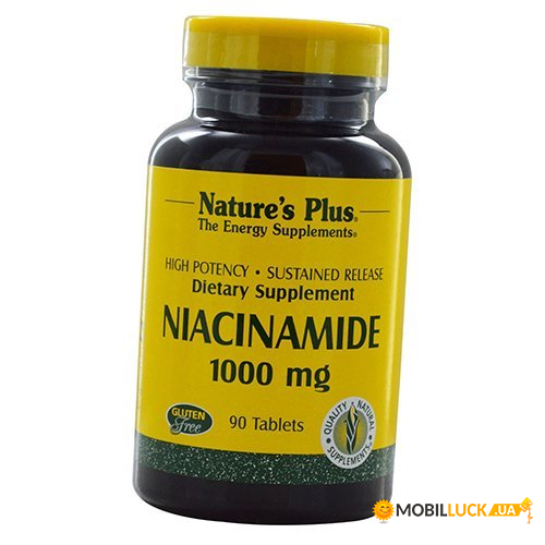  Nature's Plus Niacinamide 1000 90  (36375007)