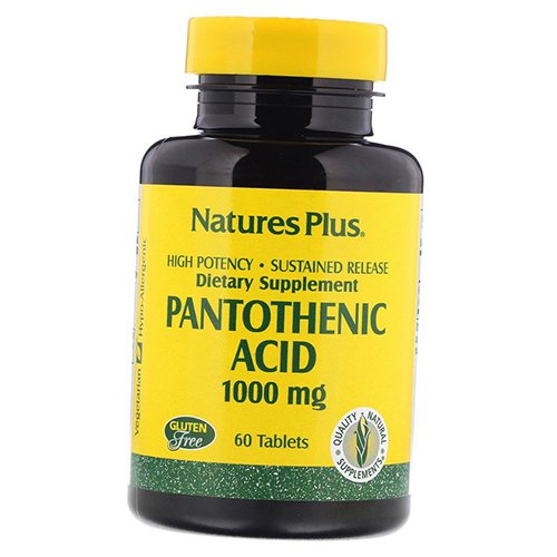   Natures Plus Pantothenic Acid 1000 60 (36375158)