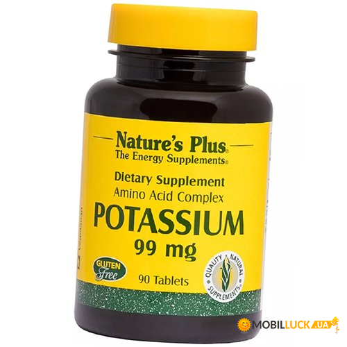     Natures Plus Potassium 99 90 (36375175)