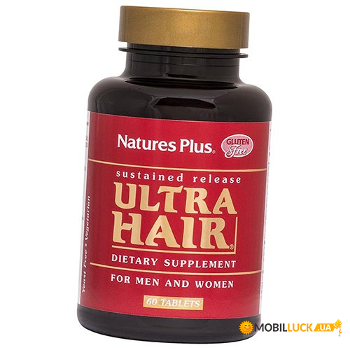       Natures Plus Ultra Hair Sustained Release 60 (36375177)