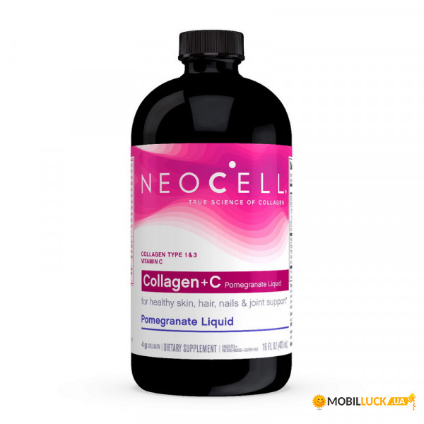  NeoCell Collagen+C pomegranate liquid 473 ml