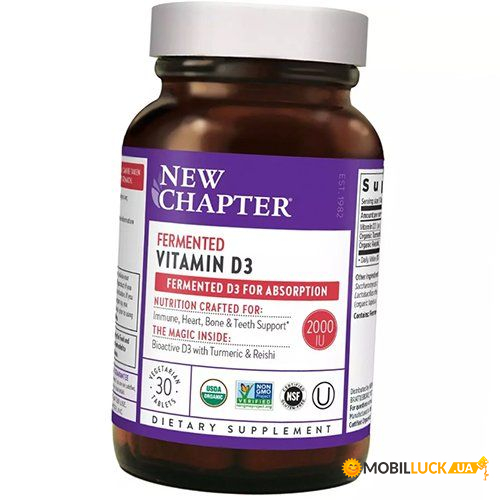 ³ New Chapter Fermented Vitamin D3 60 (36377027)