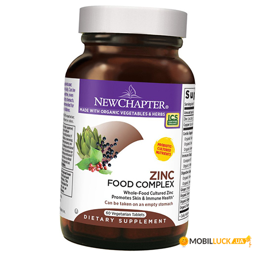  New Chapter Zinc Food Complex 60  (36377024)