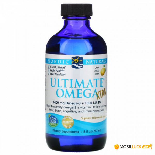   Nordic Naturals (Ultimate Omega-3 XTRA) 237    