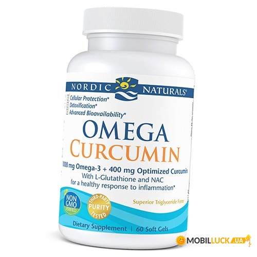  Nordic Naturals Omega Curcumin 60 (67352044)