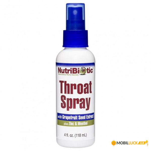  NutriBiotic Throat Spray 118   