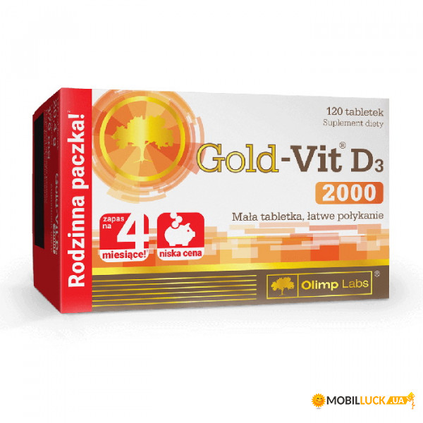    Olimp Gold-Vit D3 2000 Fast 120  