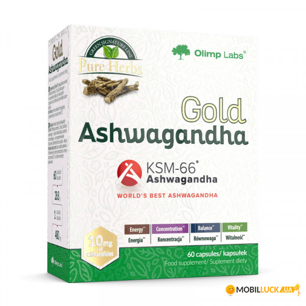  OLIMP Gold Ashwagandgha 60 caps