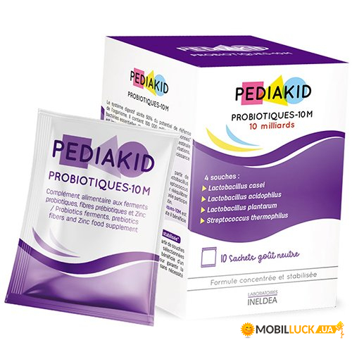        Pediakid Probiotics-10M 10 (69505001)