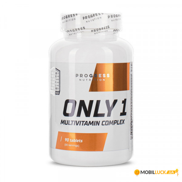  Progress Nutrition Only 1 Multivitamin Complex 90 tabs