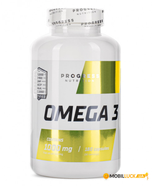   Progress Nutrition Omega 3 180  