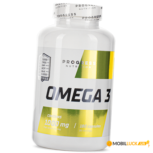  Progress Nutrition Omega 3 180 (67461001)