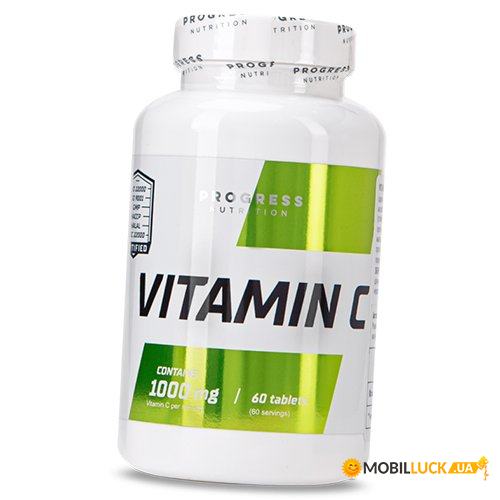     Progress Nutrition Vitamin C 1000 60 (36461008)