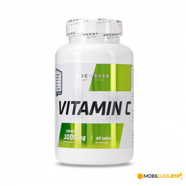 ³   Progress Nutrition Vitamin C 1000 mg 60 