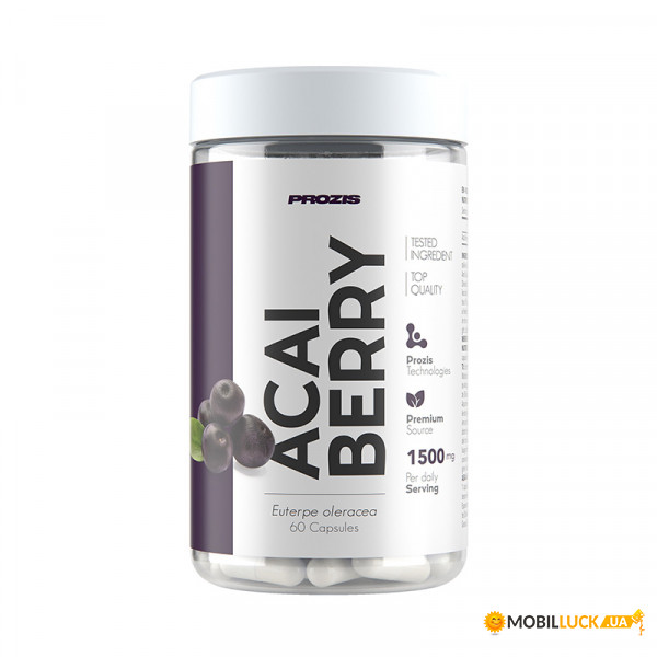    Prozis Acai Berry 500mg 60  (CN4643)