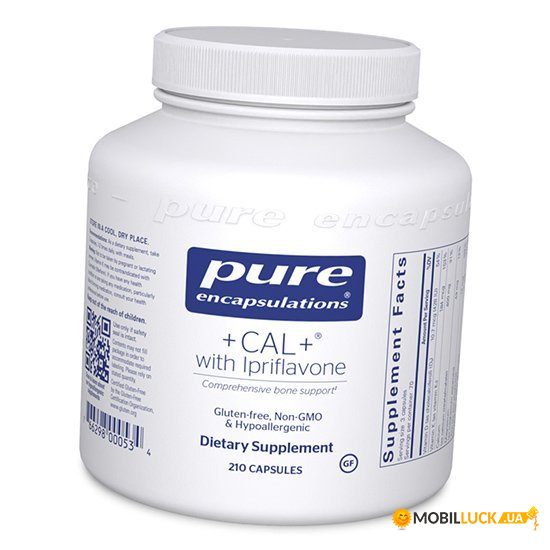  Pure Encapsulations CAL with Ipriflavone 210  (36361107)