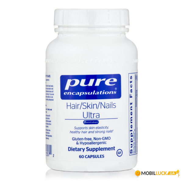 ³   Pure Encapsulations Hair/Skin/Nails Ultra 60 