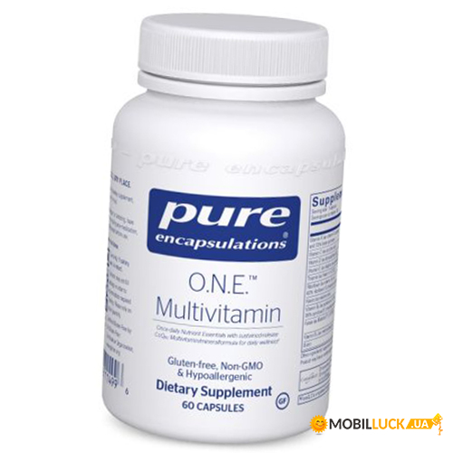  Pure Encapsulations O.N.E. Multivitamin 60 (36361120)