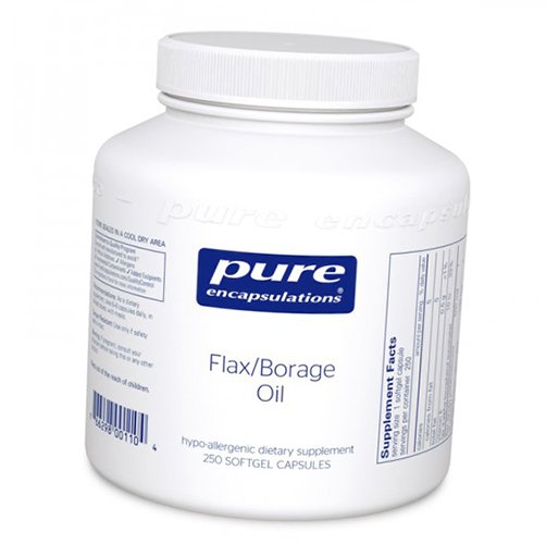  Pure Encapsulations Flax-Borage Oil 250 (67361004)