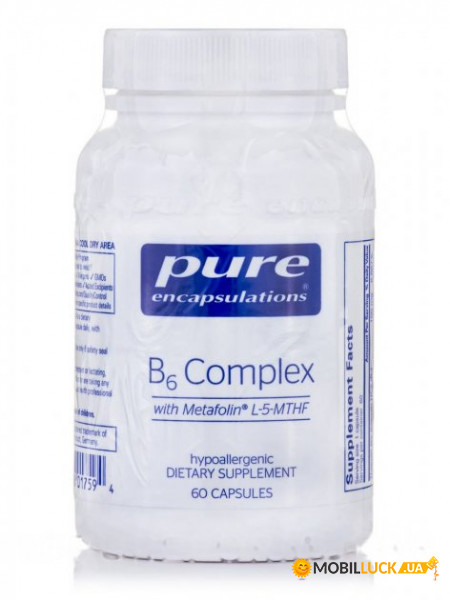 ³ B6  Pure Encapsulations (B6 Complex) 60 