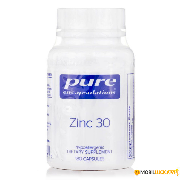 Zinc Pure Encapsulations (Zinc) 30  180  (PE1642)