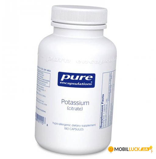  Pure Encapsulations Potassium citrate 180  (36361076)