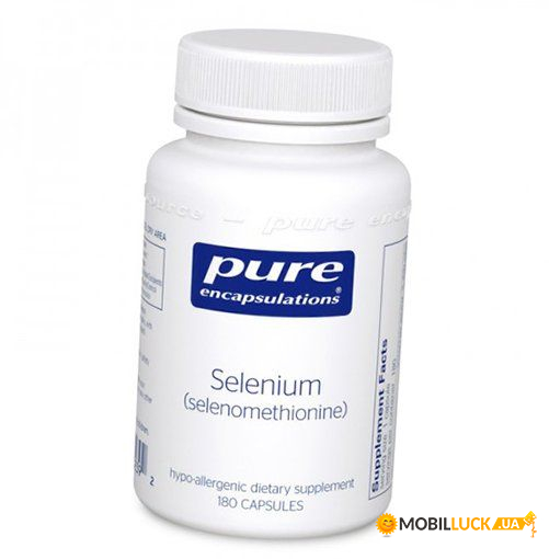  Pure Encapsulations Selenium Selenomethionine 180 (36361043)