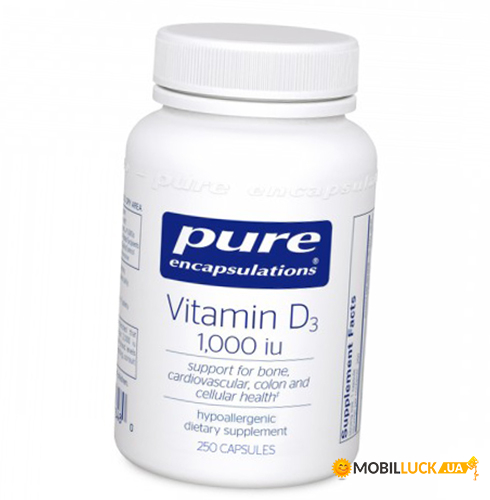  Pure Encapsulations Vitamin D3 1000 250  (36361062)