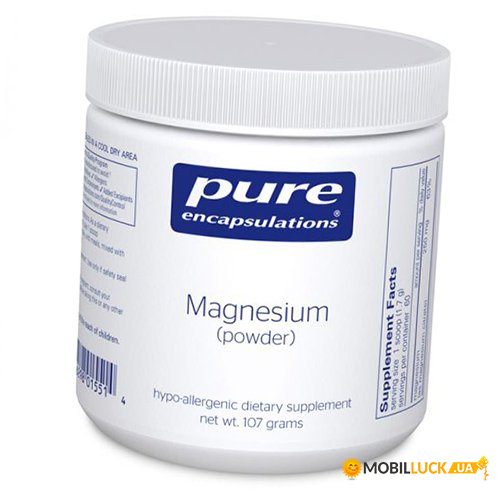  Pure Encapsulations Magnesium Powder 107 (36361124)