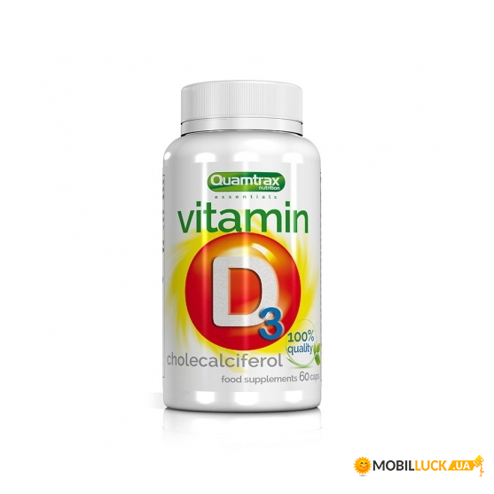 ³   Quamtrax Vitamin D3 60 