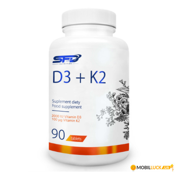 ³ SFD Nutrition D3 K2 - 90tab