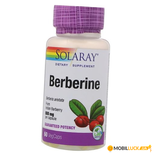 ³ Solaray Berberine 500 60 (36411034)