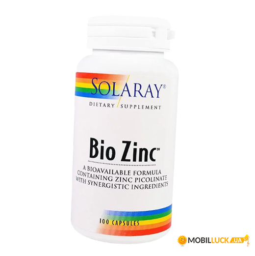  Solaray Bio Zinc 100  (36411007)