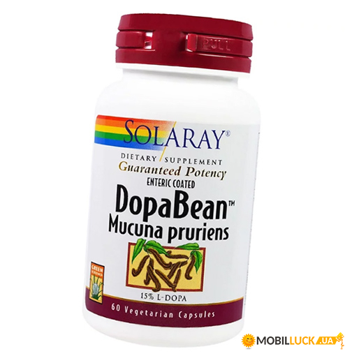  Solaray DopaBean Mucuna Pruriens 60  (71411018)