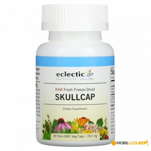   Eclectic Institute (Raw Fresh Freeze-Dried Skullcap) 350  90    