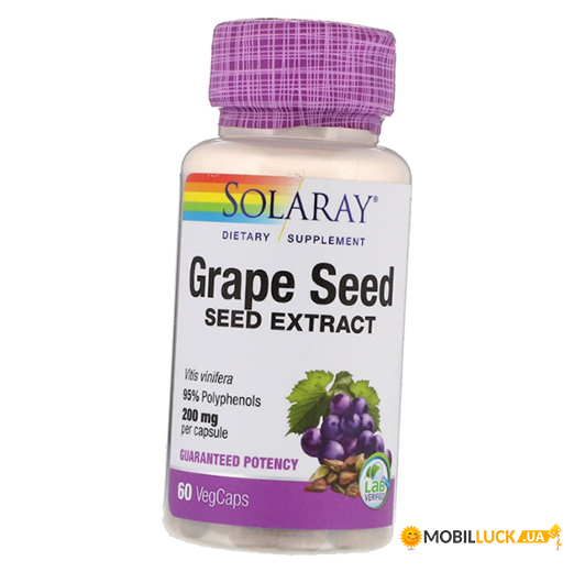  Solaray Grape Seed 60  (71411016)