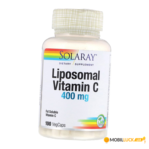  Solaray Liposomal Vitamin C 400 100 (36411026)