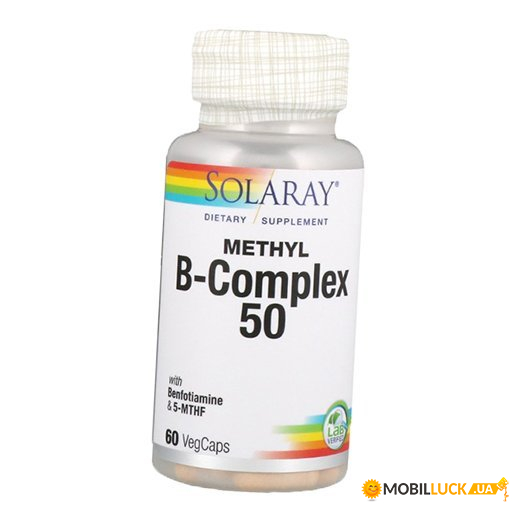 ³ Solaray Methyl B-Complex 50 60 (36411025)