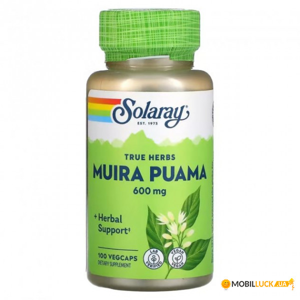  Solaray Muira Puama 100  (4384304912) 