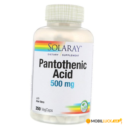 ³ Solaray Pantothenic Acid 500 250 (36411032)