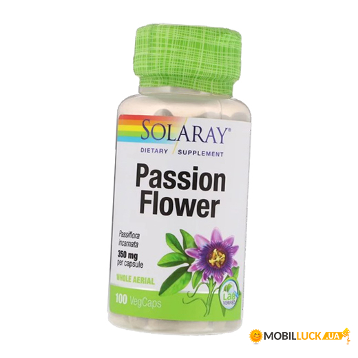  Solaray Passion Flower 350 100 (36411002)