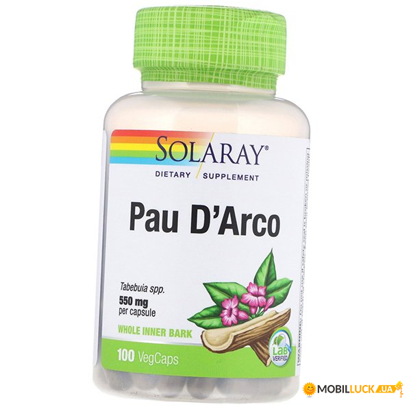    Solaray Pau DArco 550 100 (71411042)