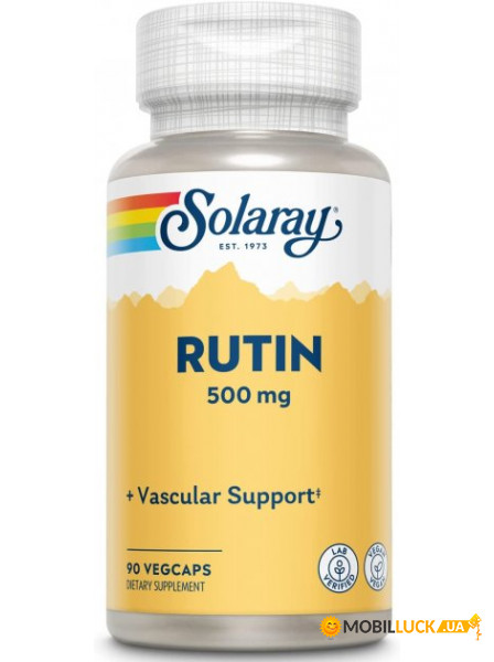  Solaray Rutin 500 mg 90   