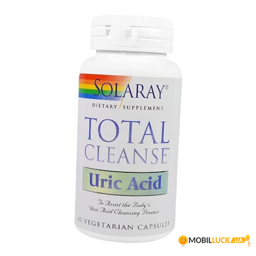  Solaray Total Cleanse Uric Acid 60 (36411016)