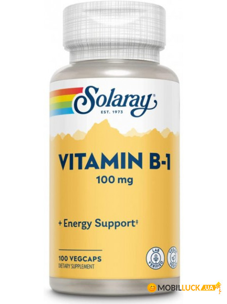 ³ Solaray Vitamin B1 100  (4384304914) 